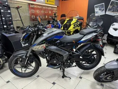 Мотоцикл дорожный BAJAJ (Баджадж) Pulsar NS 200 UG серый с ПТС