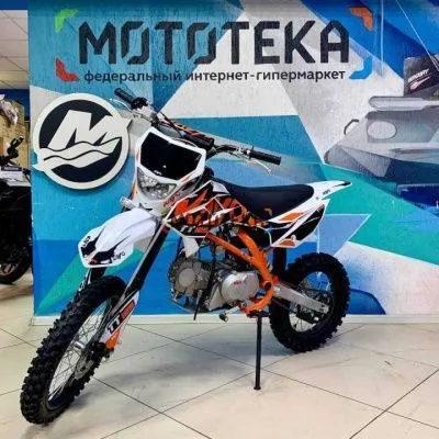 Питбайк Kayo (Кайо) BASIC TT125EM 17/14 KRZ (механ. сцепл.. эл. стартер 2022 г.)