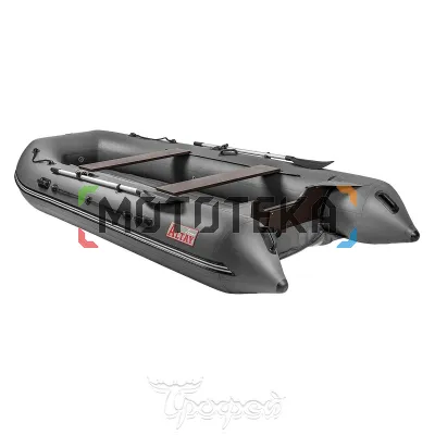 Лодка ПВХ Тонар Алтай А380 (серый, НДНД)