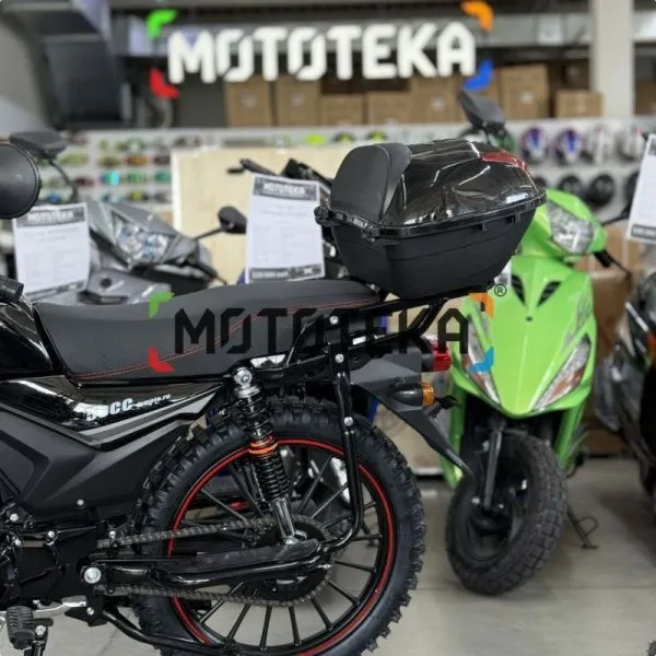 Мопед FXMOTO (ФХМото) FX - 50 (А26) OFF ROAD 50 (125) чёрный глянцевый | Мототека