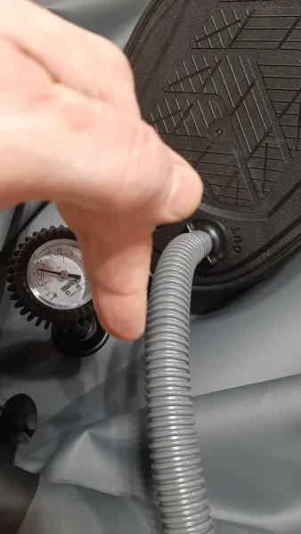 Насос ножной Ника, 5 л. 1,8 м для лодок ПВХ | Мототека