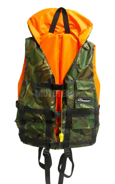 Жилет спасательный Фрегат Спас до 120 кг (р. 42/50) универсальный двухсторонний