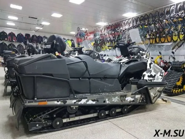 Снегоход Stels (Стелс) Ермак 600L CAMO 2023 с ПСМ | Мототека