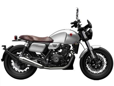 Мотоцикл дорожный CYCLONE (Циклон) RE3 (SR400) 2024 серебристый с ПТС