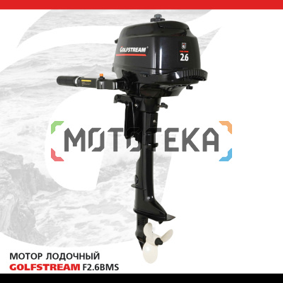 Лодочный мотор GOLFSTREAM (Гольфстрим) F2.6BMS