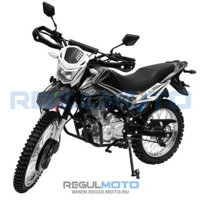 Мотоцикл кроссовый / эндуро Regulmoto (Регулмото) SK 200GY - 5 чёрный с ПТС