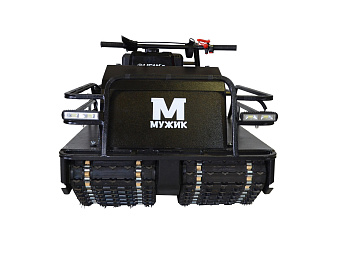 Мотобуксировщик Мужик LUXE М760 2-гусеничный. 1450. 22 л.с.. катковая