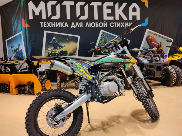 Питбайк SSSR (СССР) CORE SA Blue Green Monster. арт. SCRECB015EGH3 | Мототека