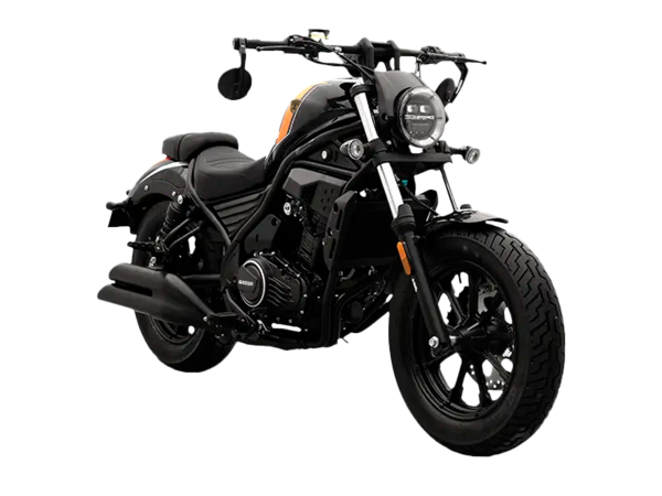 Мотоцикл дорожный GROZA (Гроза) JOY300 Sport (2025 г.) чёрный/оранжевый с ПТС | Мототека
