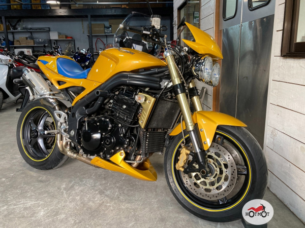 Мотоцикл TRIUMPH Speed Triple 2006, Жёлтый пробег 15690 | Мототека