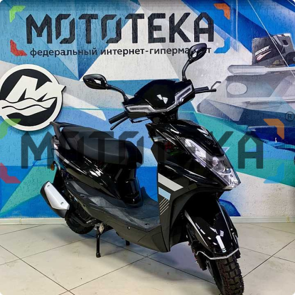 Скутер Мотомир SCIROCCO 49.9 (110) чёрный | Мототека Скутер Мотомир SCIROCCO 49.9 (110) чёрный | Мототека